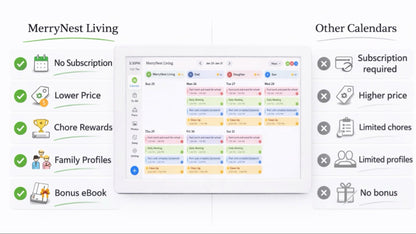 MerryNest Living Family Calendar